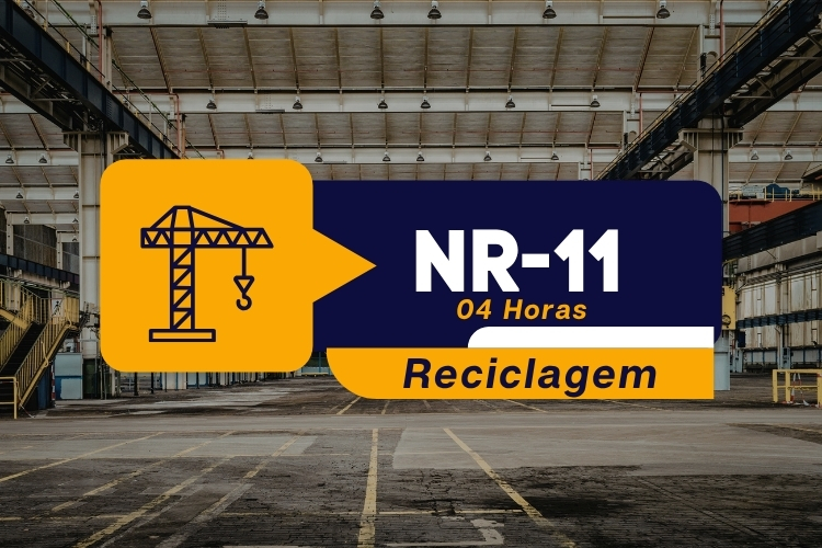 NR 11 – Operação de Ponte Rolante e Talha elétrica – Teórico – Reciclagem